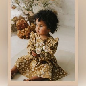 Jamie Kay Golden Floral Frankie Dress